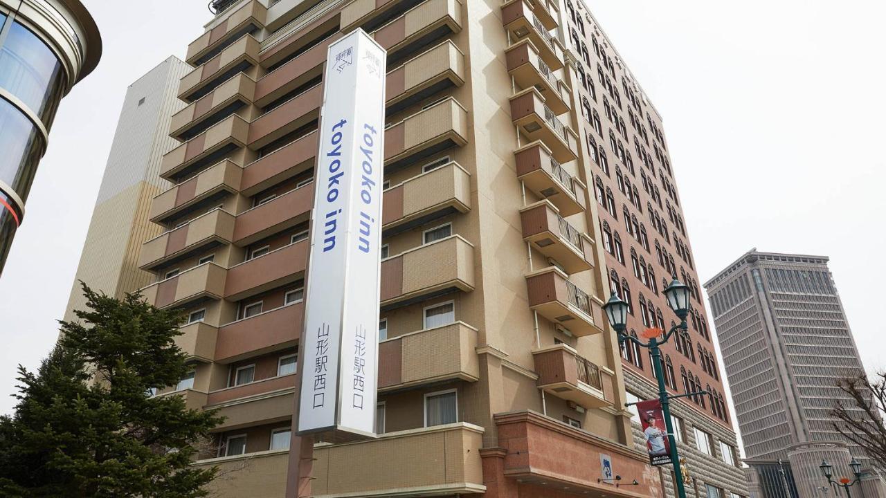 Toyoko Inn Yamagata-Eki Nishi-Guchi Yamagata  Bagian luar foto